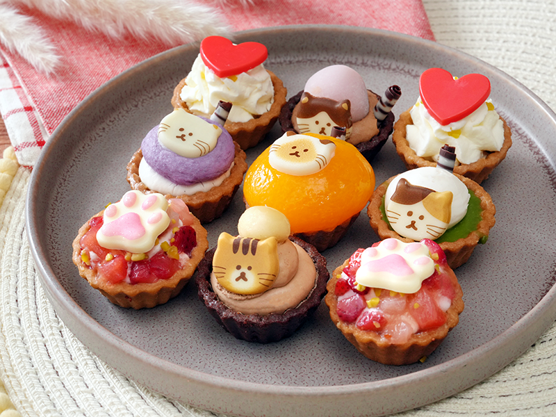 【冬季限定】ねこみにタルト〈冬〉9個セット