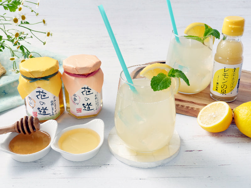 自然の甘みを贅沢に｜国産蜂蜜2種と贅沢レモン果汁セット – Hinoichi