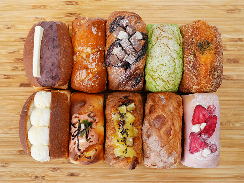 手のひらサイズの贅沢食パン - 10種セット