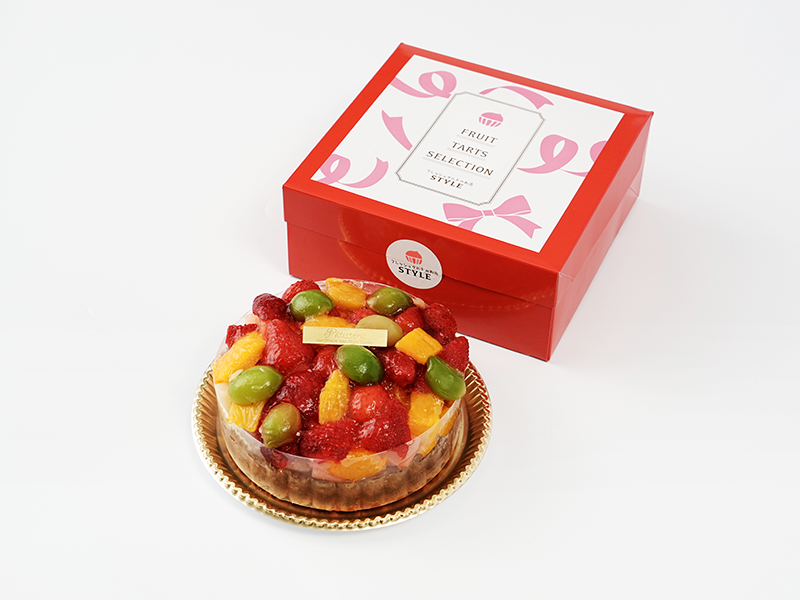 【フルーツ総重量400g！】鬼盛りフルーツタルト〈5号〉