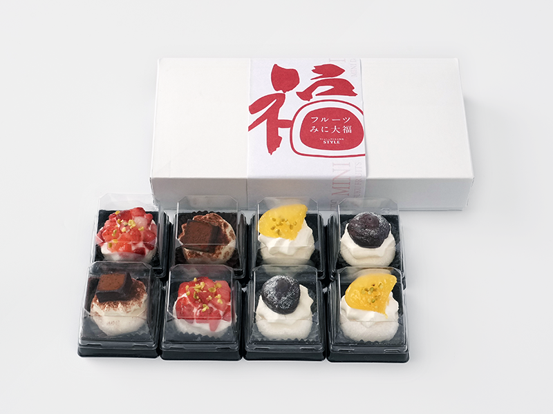 【和と洋の出会い】洋菓子店のクリームだいふく 4種8個セット