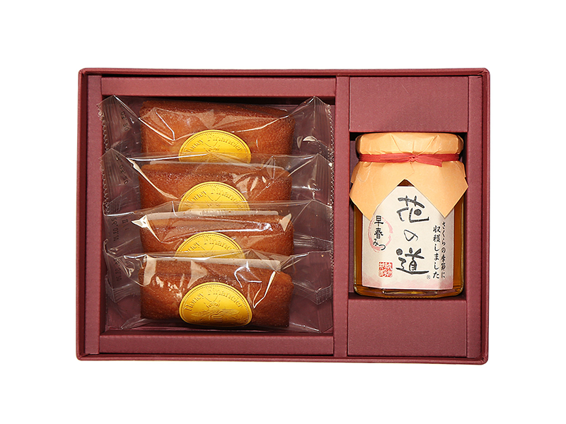 贅沢な午後を彩る｜国産蜂蜜と贅沢フィナンシェの詰め合わせ